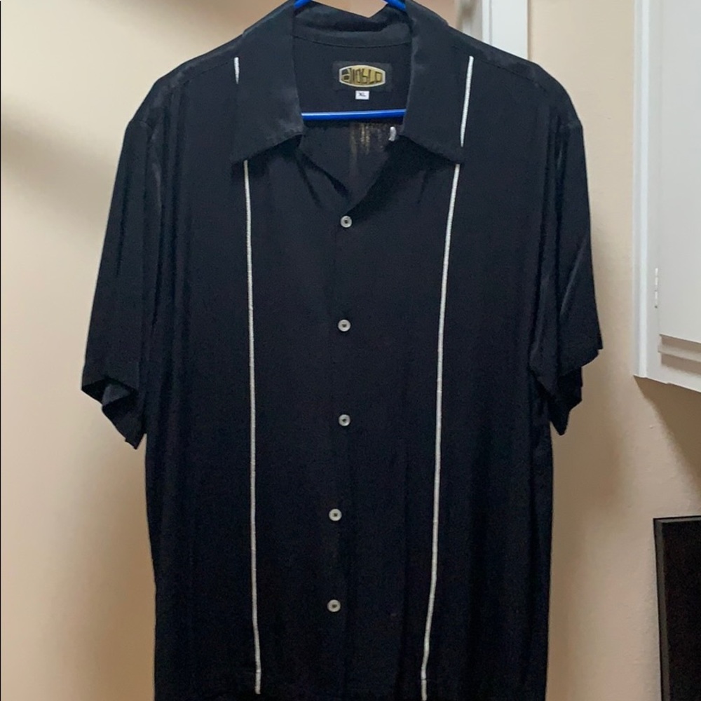Vintage Diablo 60s style shiny shirt